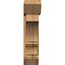 Ekena Millwork Balboa Slat Rough Sawn Bracket w/ Offset Brace, Western Red Cedar, 8"W x 32"D x 32"H BKT0806X32X32BOA06RWR - alternate 2